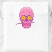 Carré STICKER EN SUCRE rose (Sac)