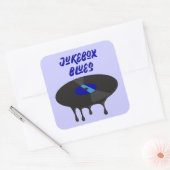 Carré Sticker en vinyle fondu (Enveloppe)