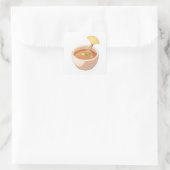 Carré Sticker esthétique serene (Sac)