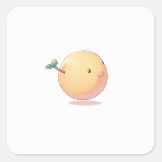 Carré Sticker esthétique Whimsical