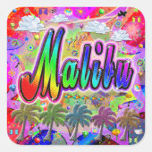 Carré Sticker Express Malibu Vista (Devant)