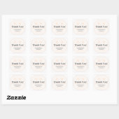 Carré Sticker faire-part de mariage (Feuille)