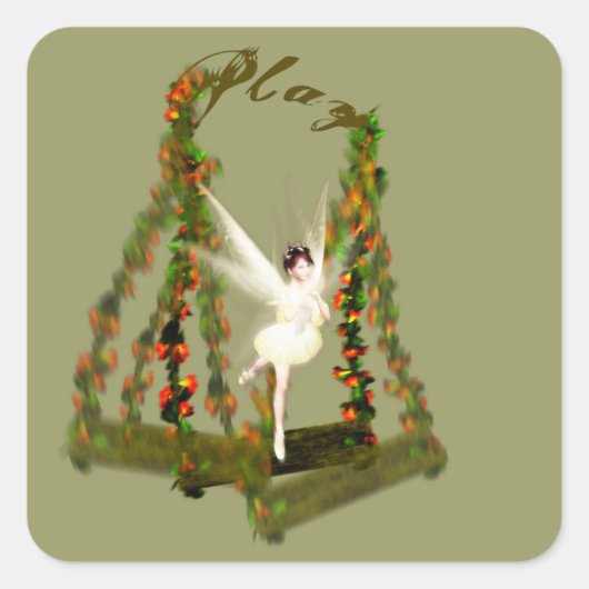 Carré Sticker Fairy (Devant)