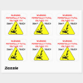 Carré Sticker Flash Protection (Feuille)