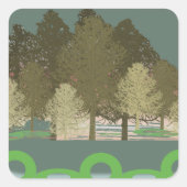 Carré Sticker Forest Grounds (Devant)