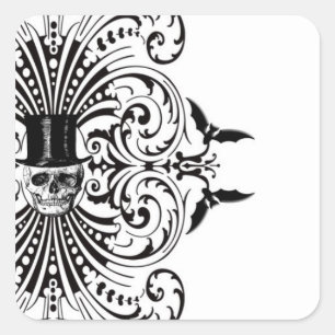 Carré Sticker Formel Fright
