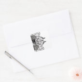 Carré Sticker Formel Fright (Enveloppe)