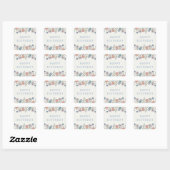 Carré Sticker Garden Soiree - Cornflower (Feuille)