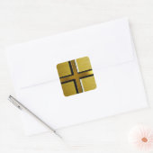 Carré Sticker Gold Cross (Enveloppe)
