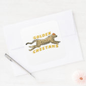 Carré Sticker - Golden Cheetahs (Enveloppe)