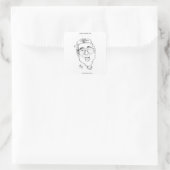 Carré Sticker grand-père (Sac)