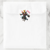 Carré Sticker halloween scarrow (Sac)