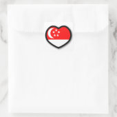 Carré Sticker Heart Singapore (Sac)