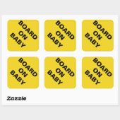 CARRÉ STICKER HUMOR (Feuille)