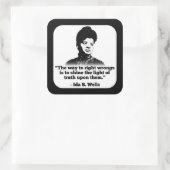 Carré Sticker Ida B. Wells (Sac)