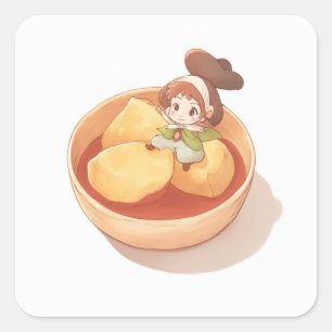 Carré Sticker Imaginaire de rêve