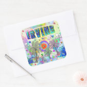 Carré Sticker Irvine Deep Dream (Enveloppe)