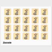 Carré Sticker Jack Catcher (Feuille)