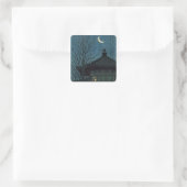 CARRÉ STICKER JAPONAIS MOON (Sac)