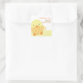 Carré Sticker Jaune Bébé Neutral Bébé Bébé (Sac)