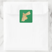 Carré Sticker Jordan Map (Sac)