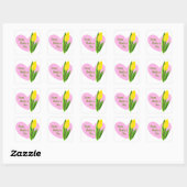 Carré Sticker Joyeuse Fête des Mères (Feuille)