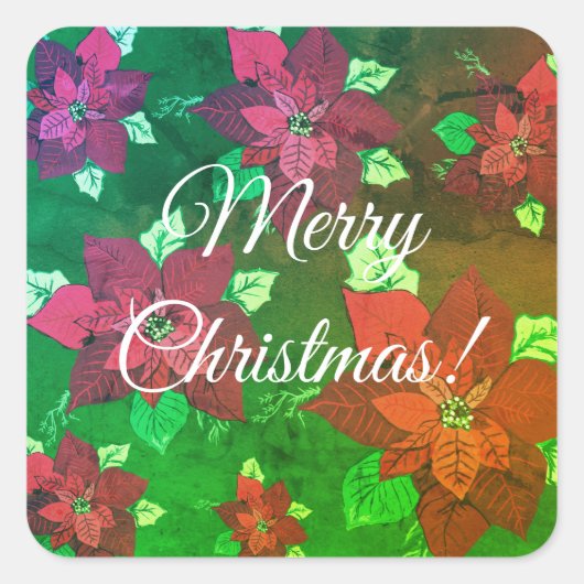 Carré Sticker Joyeux Noël (Devant)