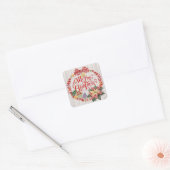 Carré Sticker Joyeux Noël (Enveloppe)