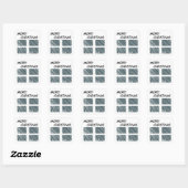 Carré Sticker Joyeux Noël (Feuille)