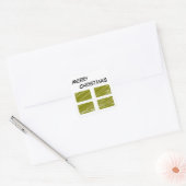 Carré Sticker Joyeux Noël (Enveloppe)