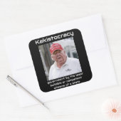 Carré Sticker Kakistocracy (Enveloppe)