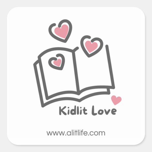 Carré Sticker KidLit Love (Devant)