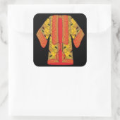 Carré Sticker Komono Rouge (Sac)