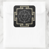 Carré Sticker Krishna yantra (Sac)