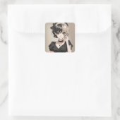 Carré Sticker LBD Anime Classic - Timeless Chic (Sac)