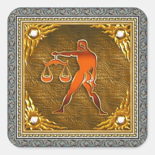 Carré Sticker Libra (Devant)