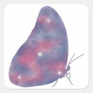 Carré Sticker Light Morpho Starscape
