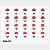 Carré Sticker Logo ChaseOnTwoWheels [Aucun texte] (Feuille)