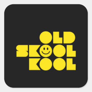 Carré Sticker Logo Old Skool Kool Grand Pack