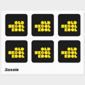 Carré Sticker Logo Old Skool Kool Grand Pack (Feuille)