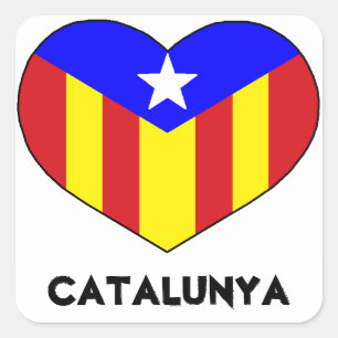 Carré Sticker Love Catalan Style