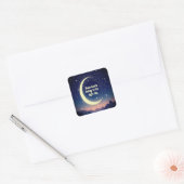 Carré Sticker Lune - Magique Céleste (Enveloppe)
