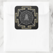 Carré Sticker mahamrityunjaya yantra (Sac)