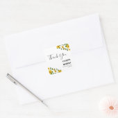 Carré Sticker Mariage Boho Sunflower (Enveloppe)