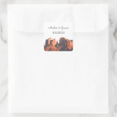 Carré Sticker Mariage Desert Chic Sedona (Sac)