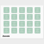 Carré Sticker Mariage Papel Picado (Feuille)