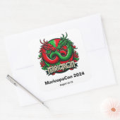 Carré Sticker MaricopaCon 2024 (Dragons) (Enveloppe)