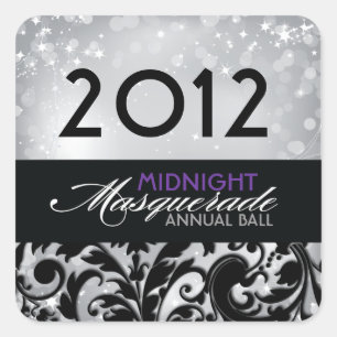Carré Sticker Masquerade Classy