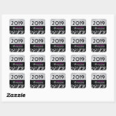 Carré Sticker Masquerade Classy (Feuille)
