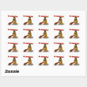 Carré Sticker Me Neanderthal (Feuille)